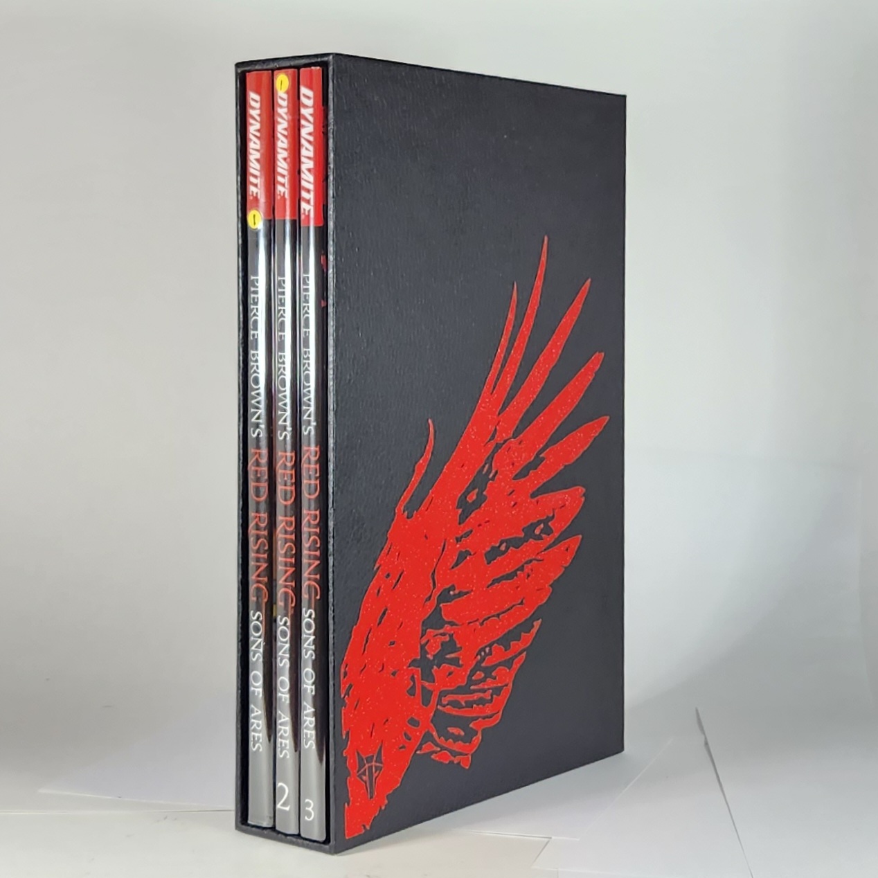 Slipcase Design - Brown, Pierce - Rising - Sons of Ares Graphic Novels (3-in-1) | Everything About